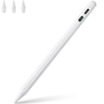 thumbnail image 1 of Stylus Pen for iPad, Palm Rejection & Tilt, Power Display, Compatible with 2018–2022 iPad Pro 11/12.9, iPad 10/9/8/7/6, iPad Air 3/4/5, iPad Mini 5/6 – White, 1 of 6