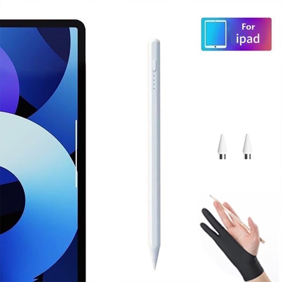 Stylus Pen for iPad mini6, Palm Rejection & Tilt, Fast Charging ,Tilt Sensitivity, for iPad Air 2/3/4/5/6/7, iPad Mini 2/3/4/5/6/7, iPad 4/5/6/7/8/9/10/11, iPad Pro2018-2025