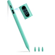 LED Power Display Stylus Pencil for iPad 2018-2026,No Bluetooth   Just Power On and Use,USB-C Fast Charge with Tilt Sensitivity & Palm Rejection for iPad A16 10th/iPad Air/iPad Mini/iPad Progreen