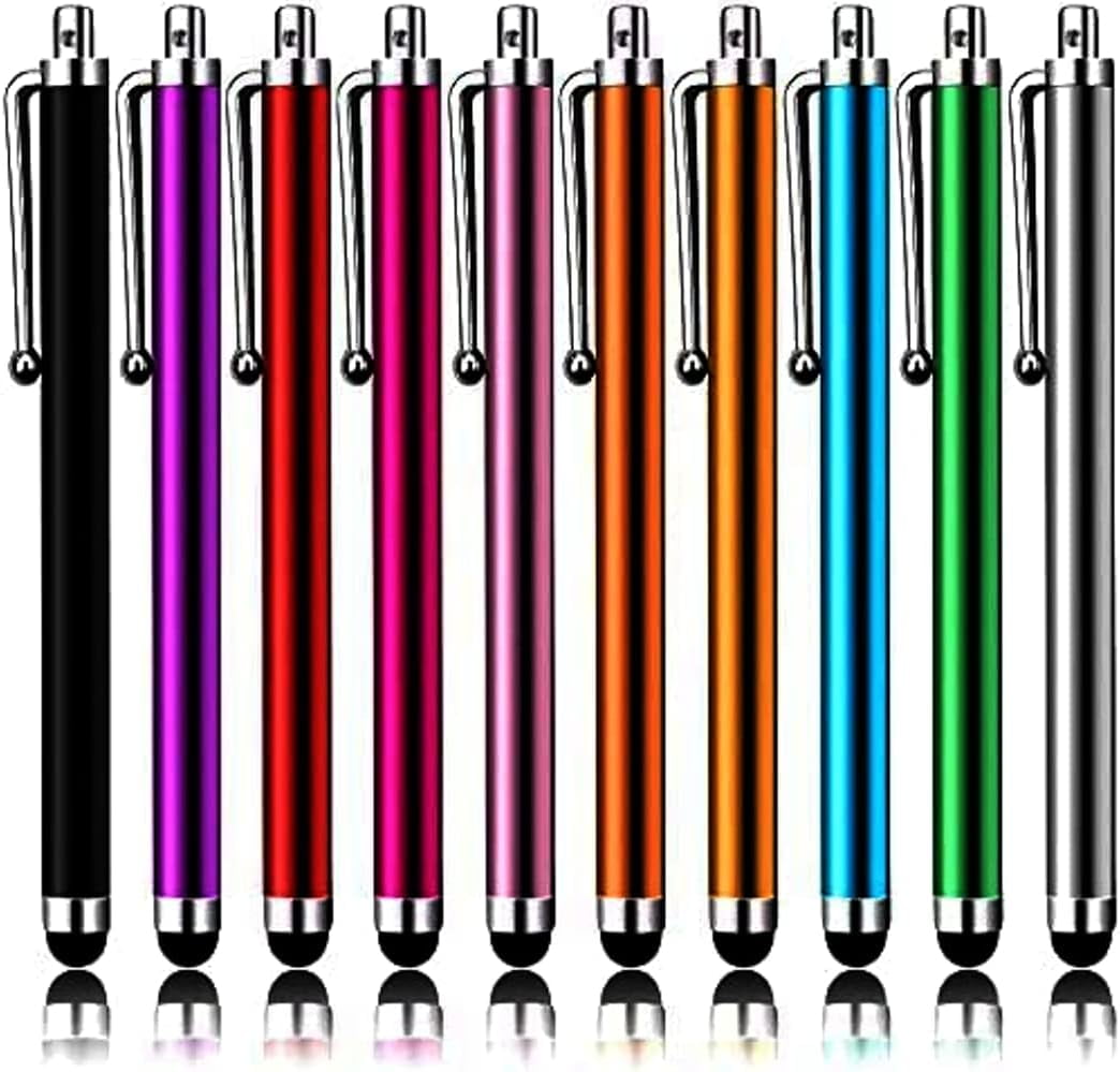 Stylus Pens for Touch Screens, Stylus Pen 10 Pack of Pink Purple Black