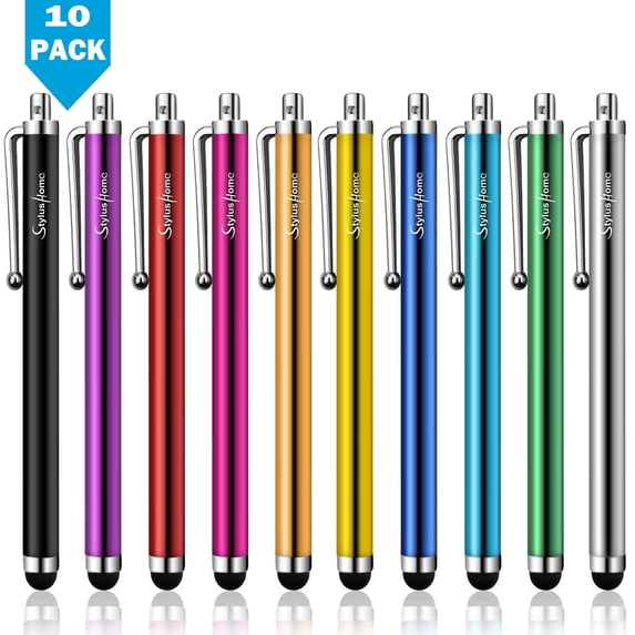 Stylus Pens for Touch Screens, Stylushome 10 Pack High Precision Capacitive Stylus for iPad iPhone Tablets Samsung Galaxy All Universal Touch Screen Devices