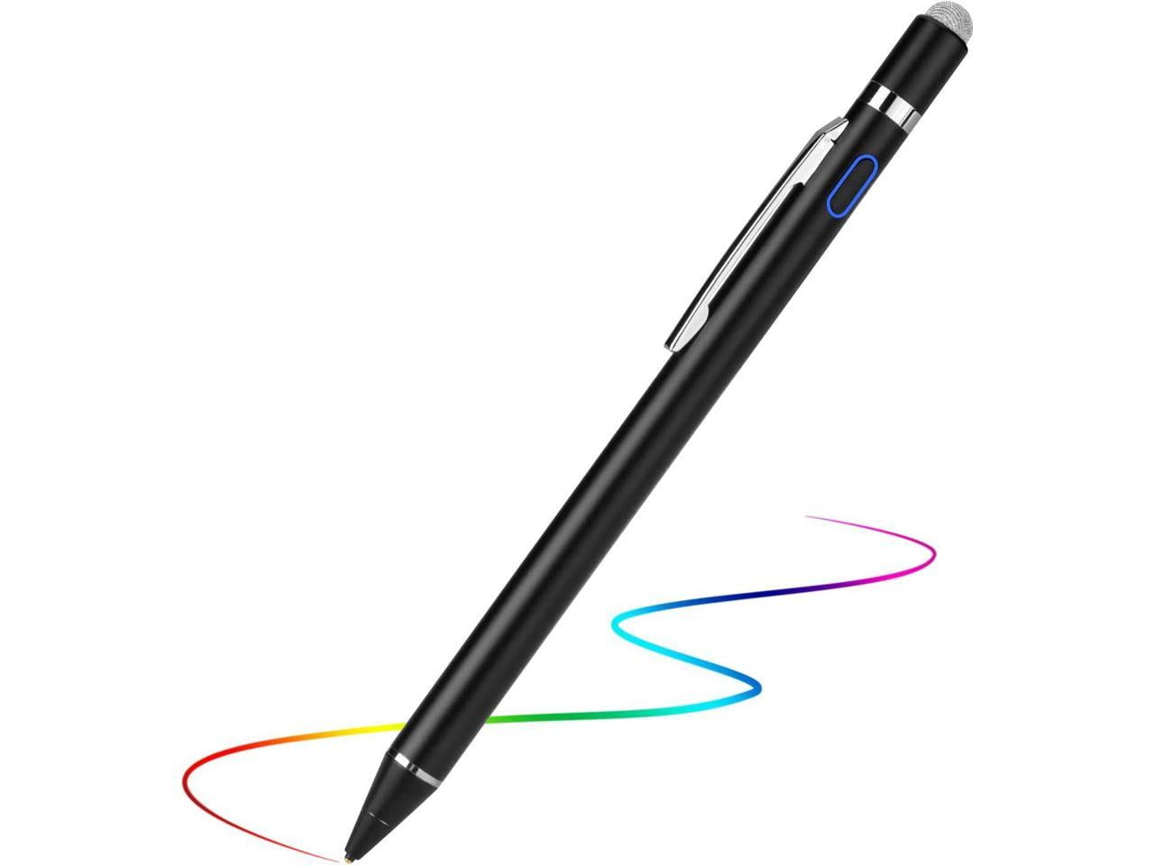 Stylus Pens for Touch Screens, Universal Fine Point Stylus for iPad, iPhone, Samsung, iOS/Android Smart Phone and Other Tablets, Active Stylus Stylist Pen Pencil for Precise Writing/Drawing