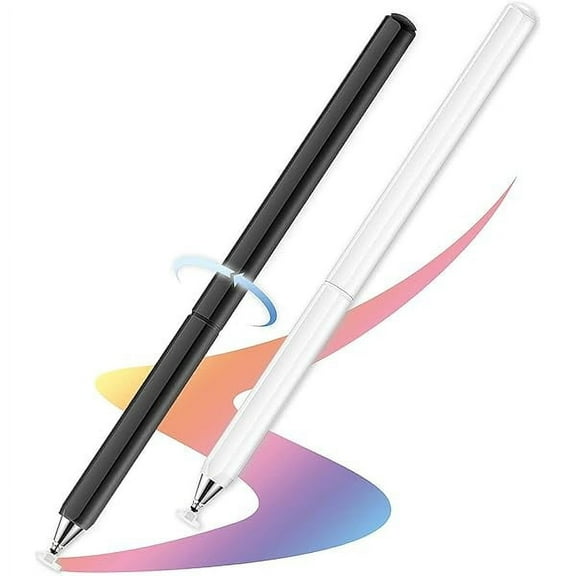 Stylus Pens, Universal High Sensitive & Precision Capacitive Disc Tip Touch Screen Pen Stylus for iPhone/iPad/Pro/Samsung/Galaxy/Tablet/Kindle/Computer/FireTablet