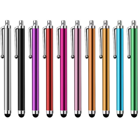 Stylus Pens for Touch Screens,10 Pack Universal Capacitive Touch Screen Pens for Tablets iPad iPhone Smartphone&All Touch Screen Devices