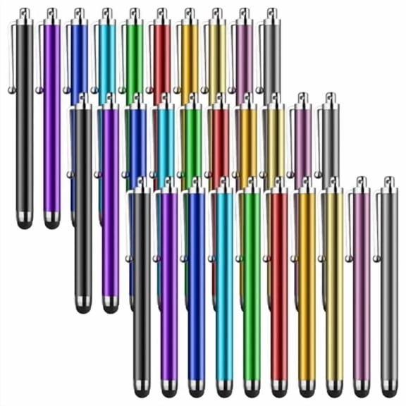 Stylus Pens for Touch Screens,30 Pack Universal Capacitive Touch Screen Pens for iPad,Tablets,Smartphones,All Universal Touch Screen Devices