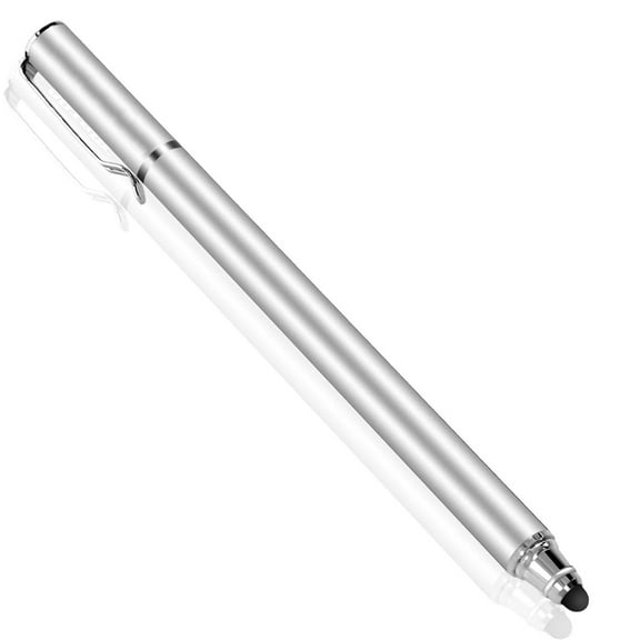 Stylus Touch Screen Pen Fiber Tip Aluminum Silver Color R1Y for Samsung Galaxy Note 20 Ultra Z Fold 2 View Tab S2 NOOK 8.0 (SM-T710) S7 Plus (2020) Active Pro S3 9.7 S 8.4 SM-T700 10.5 SM-T800