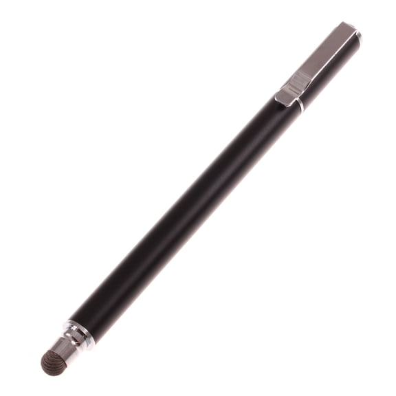 Stylus Touch Screen Pen for Samsung Galaxy S23/FE/Plus/S24/FE/Plus - Fiber Tip Aluminum Lightweight Black