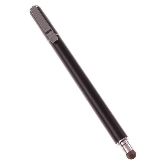 Stylus Touch Screen Pen for iPhone 15/16/Plus/Pro/Pro Max/16e - Fiber Tip Aluminum Lightweight Black