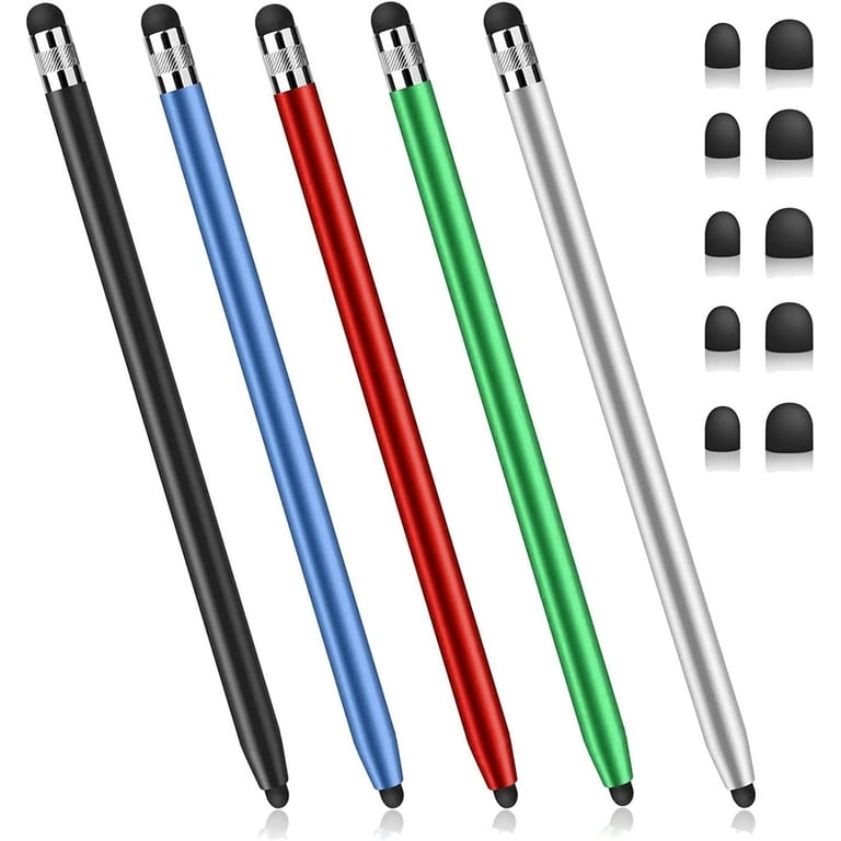 Stylus for Touch Screens, 5-Packs Capacitive Stylus Pen for iPad