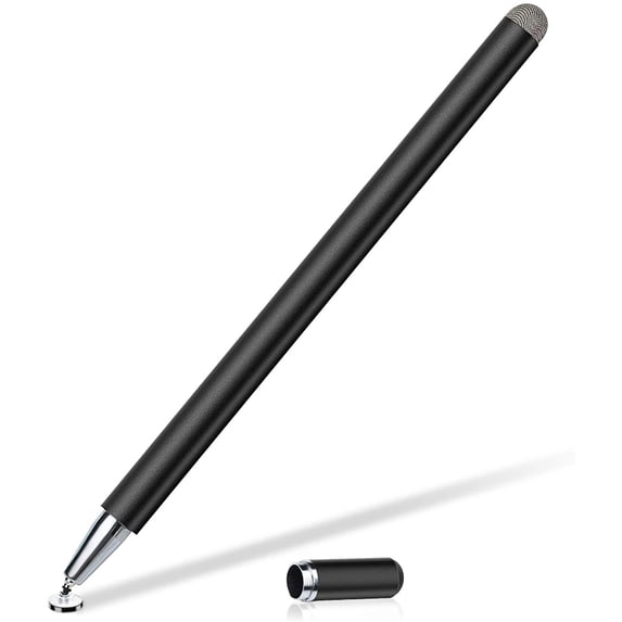 Stylus for TCL NxtPaper 11/Tab 11 - Touch Screen Pen Fiber Tip Aluminum Lightweight Black