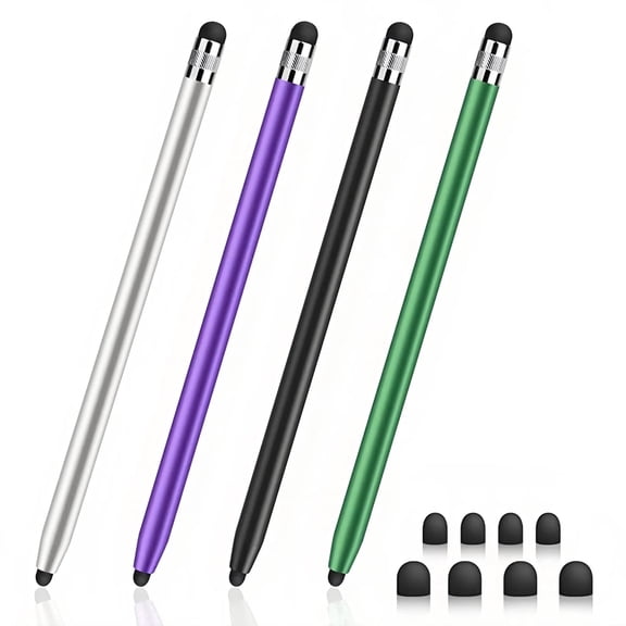 MEKO 4Pc Stylus for Touch Screen, Capacitive Stylus for iPhone/iPad/Tablets/Samsung/Galaxy