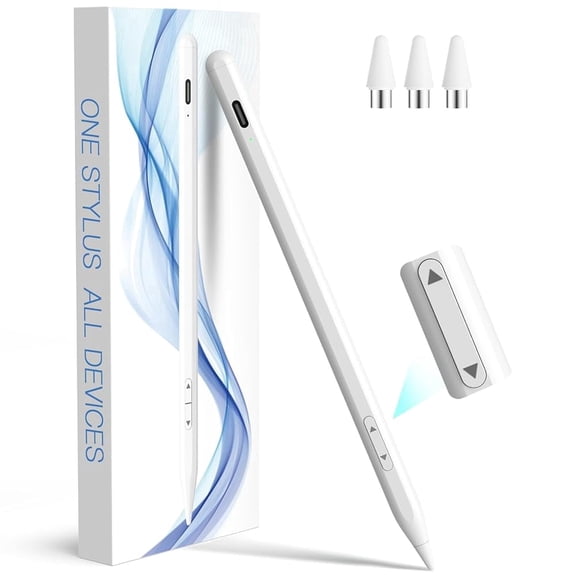 MEKO Stylus Pen for iPad & Android, Tilt Sensitivity Palm Rejection, Compatible iPad 6th–11th Gen, Air 3–7, Mini 5-7, Pro 3-6/M4, All Android Device
