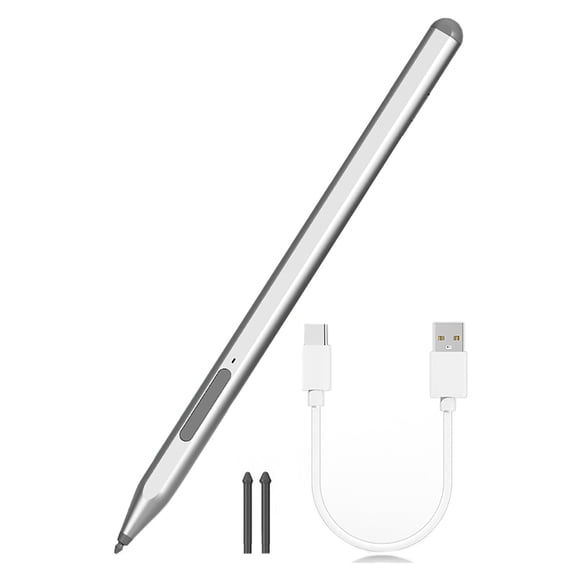 Styluses Pen Compatible for Go/Laptop/Book Featuring 1024Pressure Levels Replaceable Nibs