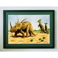 thumbnail image 1 of Styracosaurus, Dinosaur Poster Print Art by Charles R Knight. Many Framing Options, 1 of 2