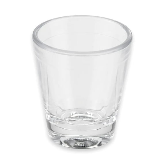 Styrene Acrylonitrile Clear Shot Glass