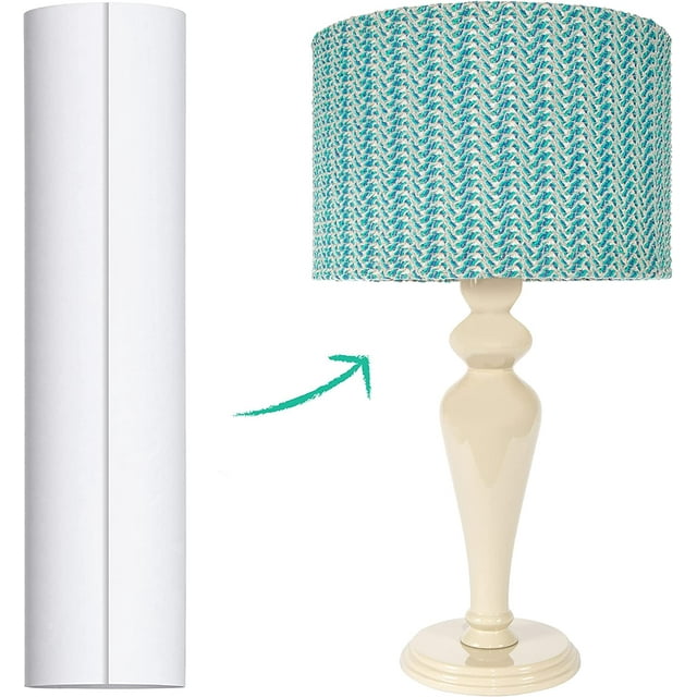 Styrene Sheet for Lampshade (15.5" Height x 64" Length) Adhesive Roll