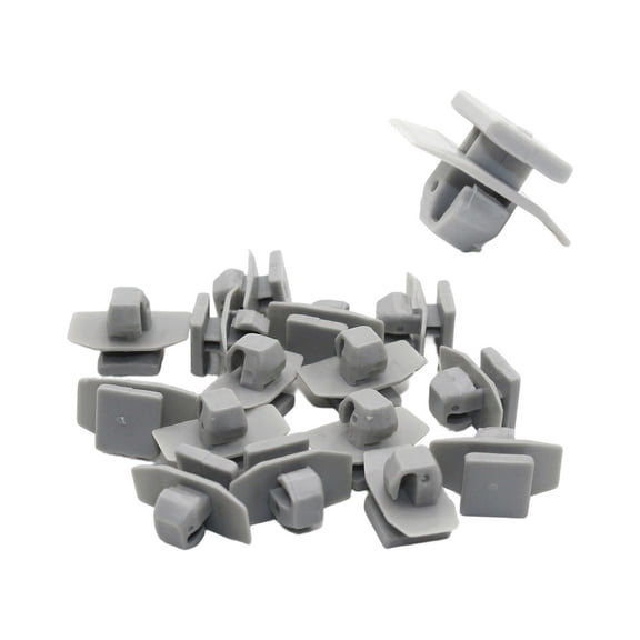 Styrix 100Pcs Car Wheel Arch Trim Fastener Clips for Honda for Civic and for Crv Plastic Material Designed for Stability
