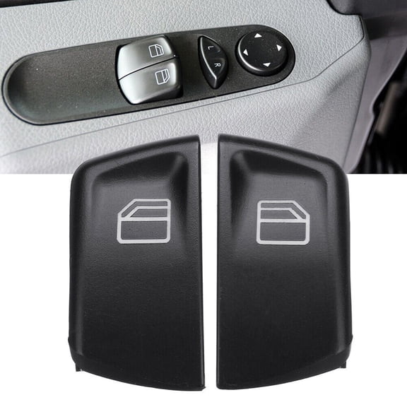 Styrix 2 Pieces Driver Side for Window Switch Button Console for Mercedes Vito W639 2003-2015 and Sprinter Mk2 906 2005-2015