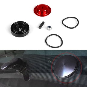 Styrix Car Rear Wiper Delete Kits Block off Plug- Cap for Honda Civic- for Bmw 3 Series Compact E46 5 Hatchback- for Mazda Speed 3