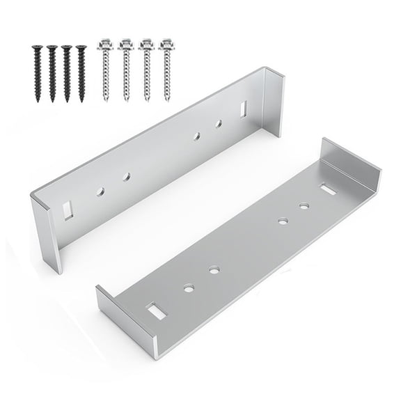 Styrix Metal Mailbox Mounting Bracket Large for mailboxes with 8 Wide Floor