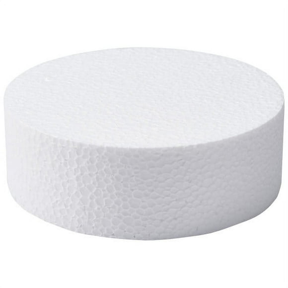 Styrofoam Cake Form - Round 6" x 2" (1 pc)