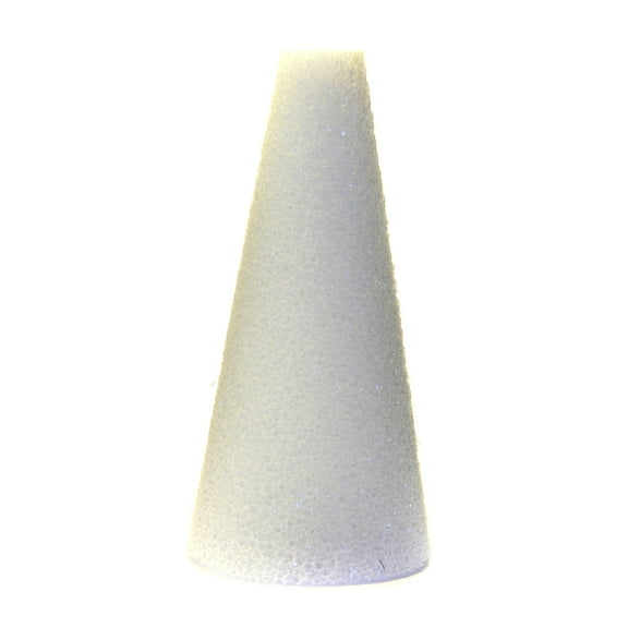 Styrofoam Cones 5 3/4 in., 2 3/4 in. (pack of 12)