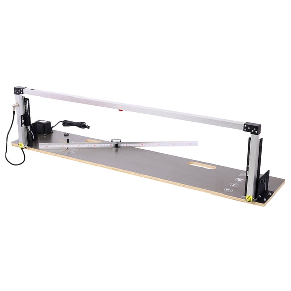 Styrofoam Cutter 450 , 200 W Foam Cutter, Styrofoam Cutter with Nichrom Heating Wire, 36 V Output Voltage, Cutting Thickness 300 mm, Groove Machine for Pearl Cotton, Sponge, Plastic etc. Displaced