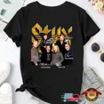thumbnail image 1 of Styx Band Tour Signatures Heavy Cotton T-Shirt For Fan, 1 of 5