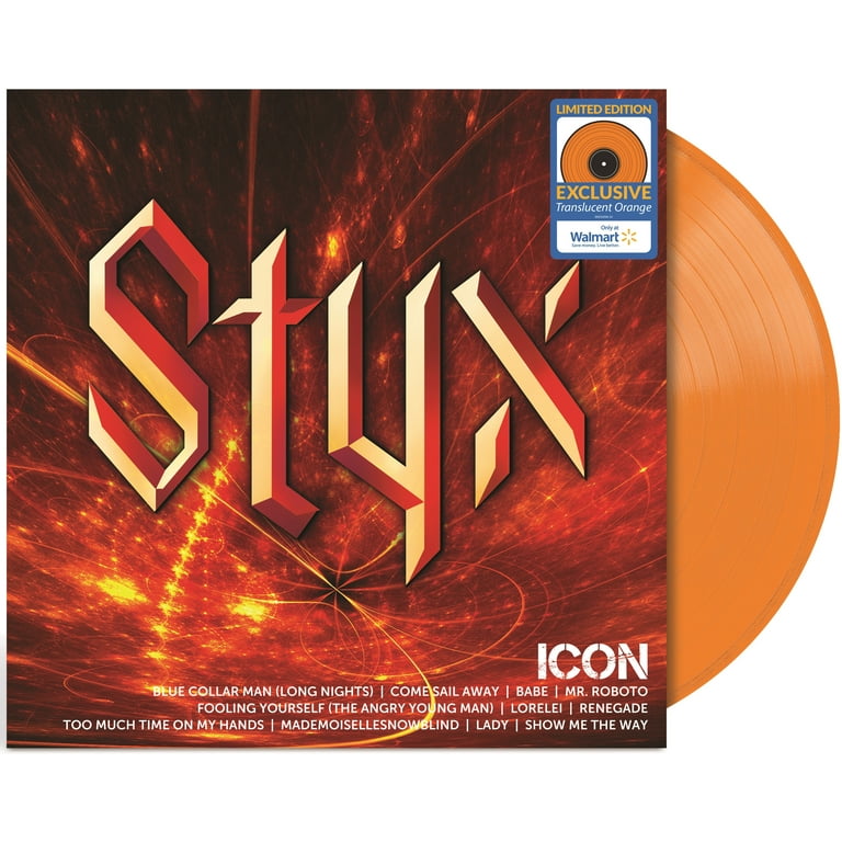 Walmart Exclusive Styx - Icon: Colored Translucent Orange Vinyl