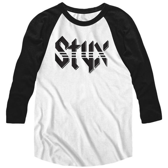 Styx Men's Styx Baseball Jersey White/Black