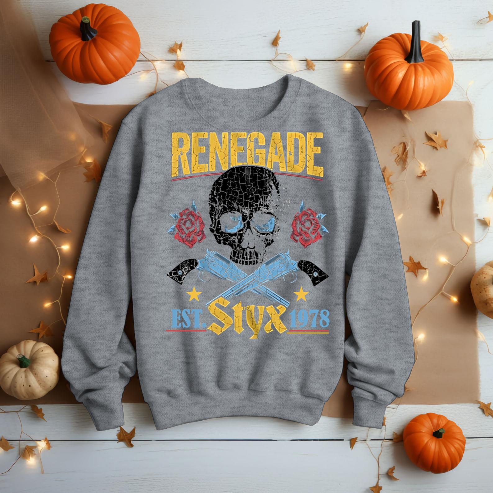 Styx Renegade Est 1978 Gun N Rose Vintage 90s Tshirt