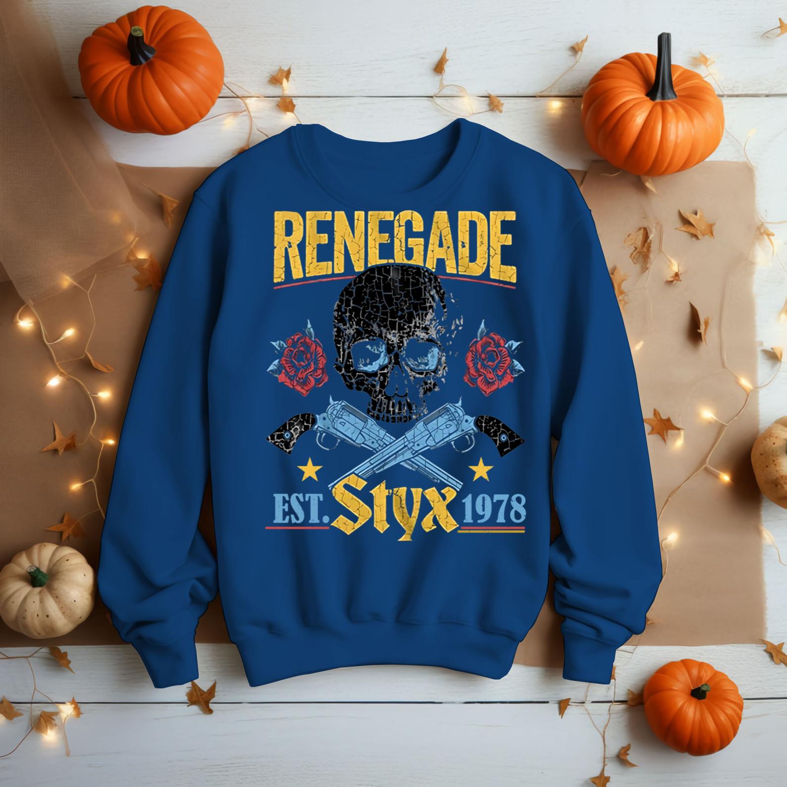 Styx Renegade Est 1978 Gun N Rose Vintage 90s Tshirt