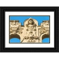 thumbnail image 1 of Su, Keren 24x17 Black Ornate Wood Framed with Double Matting Museum Art Print Titled - Art Nouveau building on Alberta Street in central Riga-Latvia, 1 of 4