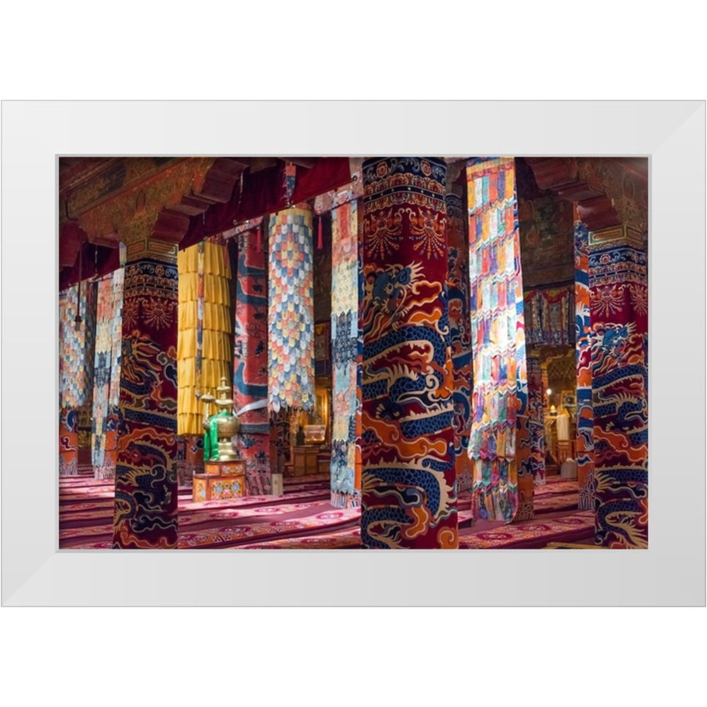 Su, Keren 24x17 White Modern Wood Framed Museum Art Print Titled ...