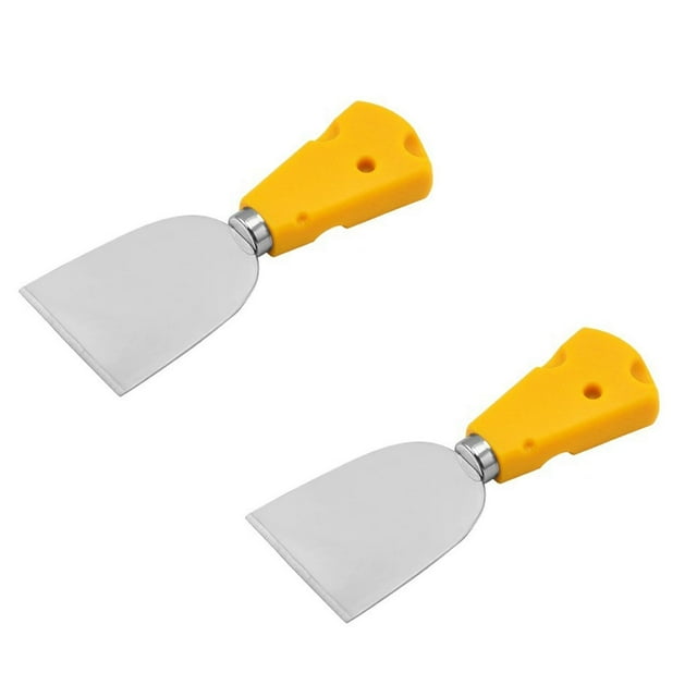 SuChun 2PC Dinner Plates Stainless Steel Cheese Shovel Scrape The