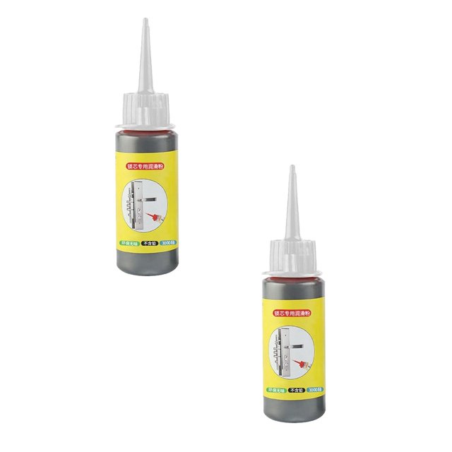 SuChun 2PC Lock Cylinder Lubricant Powder 60ML Long Lasting Lubricant