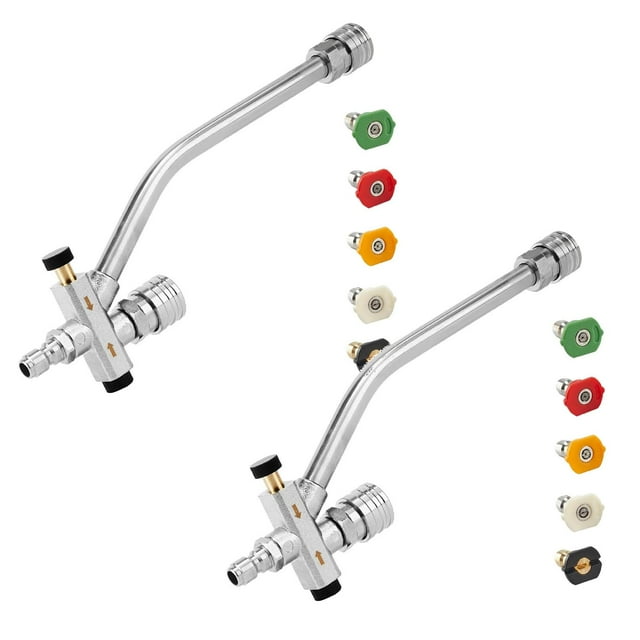 SuChun 2PC Ual Connector Pressure Washer Foam Power Washer Soap