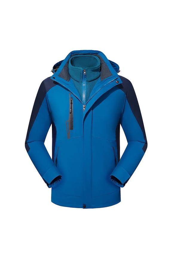Warm Coat for Women Zip Loose Casual Outerwear Ladies Jackets Fall Winter Long Sleeve Hooded Neck Outdoor Windbreaker Waterproof Hooded Raincoat Mid Long Jackets