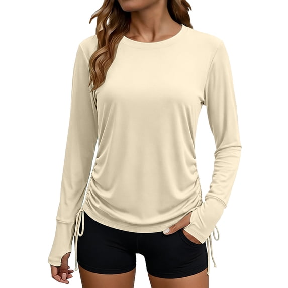 SuDongPo Women's UPF50+ Rash Guard SPF Long Sleeve Swimsuits Top UV Sun Protection Swim Shirts for Woman