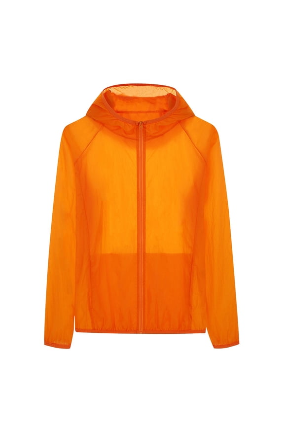 Unisex Packable Sun Jacket for Men Women Water Resistant UPF 50+ Hooded Lightweight Outdoor Hiking Travel Jacket