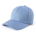 thumbnail image 1 of SuTry Women’s All-Over Rhinestone Baseball Cap Adjustable Sparkly Sun Hat Casual Fashion Breathable Lightweight for Women Daily Vacation Baseball Cap, 1 of 1