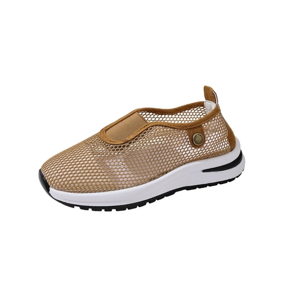 SuTry Women's Mesh Walking Shoes Slip On Breathable Lightweight Comfortable Soft Sole Casual Sneakers for Daily Commute Travel Outdoor Activities(43)