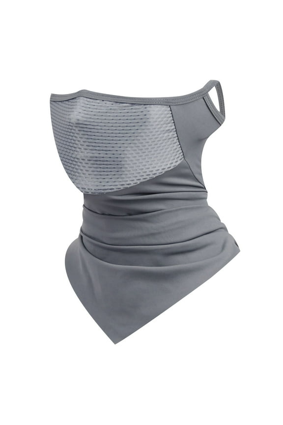 Women's Multifunctional Breathable Face Adjustable Ear Loops Lightweight Fabric Upper Breathable Mesh Panel Part Ensuring Easy Airflow