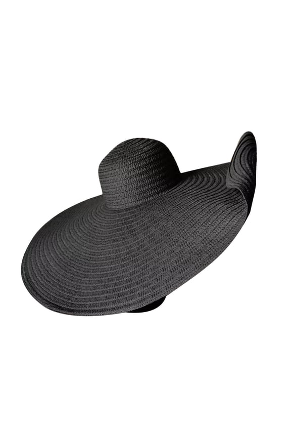 Women's Oversized Sun Hat for Ultimate Sun Protection Stylish Boasts Extra Wide Extensive Coverage Shielding Face Neck from Harmful Rays