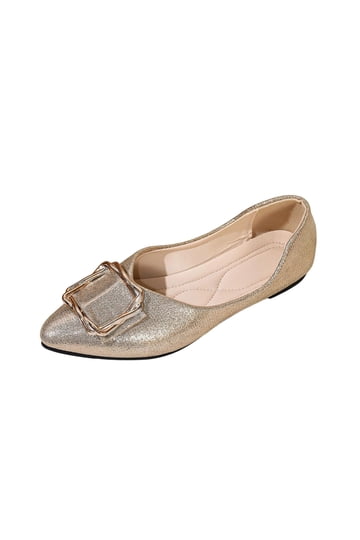 Gold Buckle Shoes