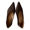 thumbnail image 1 of SuTry Women's Pointed Toe Flats V-Cut Slip On Minimalist Matte Fabric Lightweight Breathable Comfortable Office Commuter Daily Wear Shoes Outerwear(40), 1 of 8