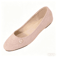 thumbnail image 1 of SuTry Women's Round Toe Flats Slip On Low Cut Soft Faux Comfortable Casual Walking Office Shoes(38), 1 of 8