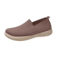 thumbnail image 1 of SuTry Women's Slip On Flats Breathable Knit Mesh Lightweight Comfortable Cushioned Sole Casual Walking Shoes(36), 1 of 6