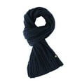 thumbnail image 1 of SuTry Women's Velvet Scarves Winter Versatile Warm Shawl Knitted Style Suitable for Couples Woolen Soft Long Ideal for Cold Weather Warmkeeping(Navy,Free Size), 1 of 2