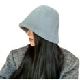 thumbnail image 1 of SuTry Women's Winter Fashion Knitted Pile Hat with Earmuffs Woolen Pile Boosts Warmth Suitable for Fashion Forward Winter Looks(Gray#7,Free Size), 1 of 8